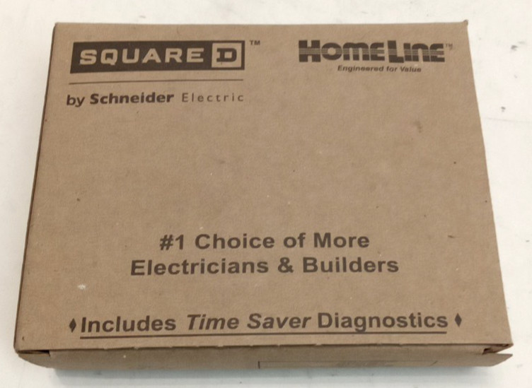 Square D HOM115PCAFI Circuit Breaker 15A 1P 120VAC 10kA AIR Combo Arc Fault PON