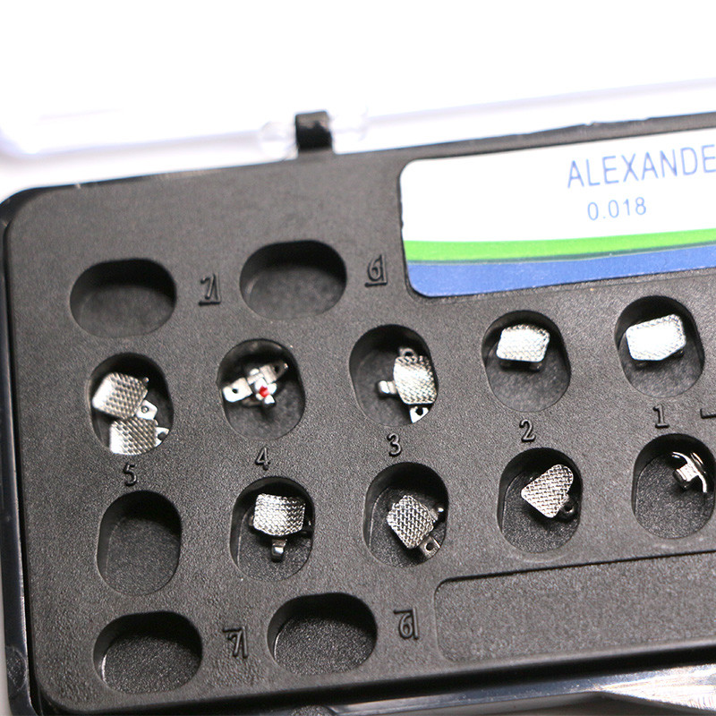 New 10 Kits Dental Orthodontic Alexander Brackets With 345 Hooks 018”