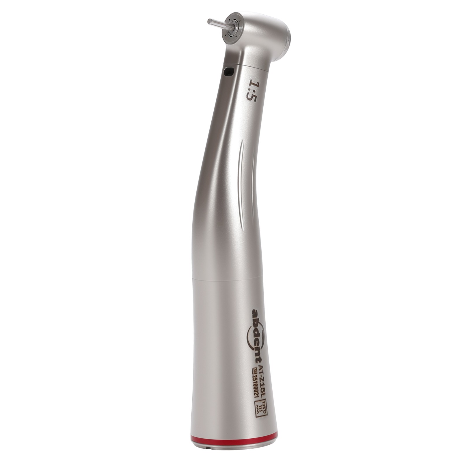 abdent Electric LED 1:5 Increasing Fiber Optic Contra Angle High Speed Handpiece
