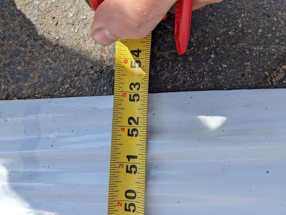 Large Plastic 2.75 MIL Rolls PE Poly polyethylene bags sheeting tarp packing