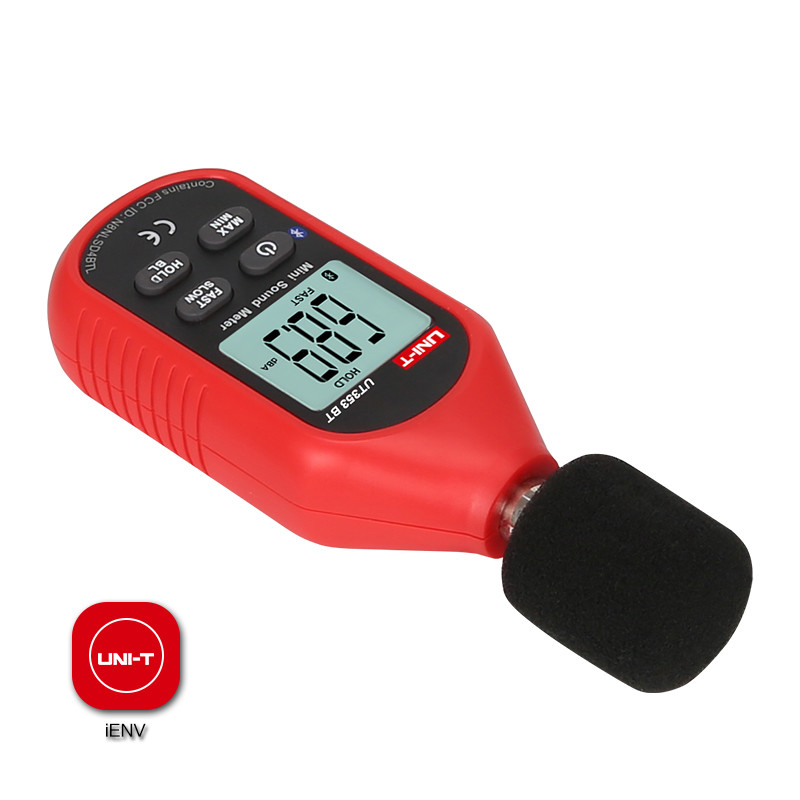 UNI-T Digital Bluetooth Sound Level Meter Decibel Noise Tester 30-130dB UT353BT