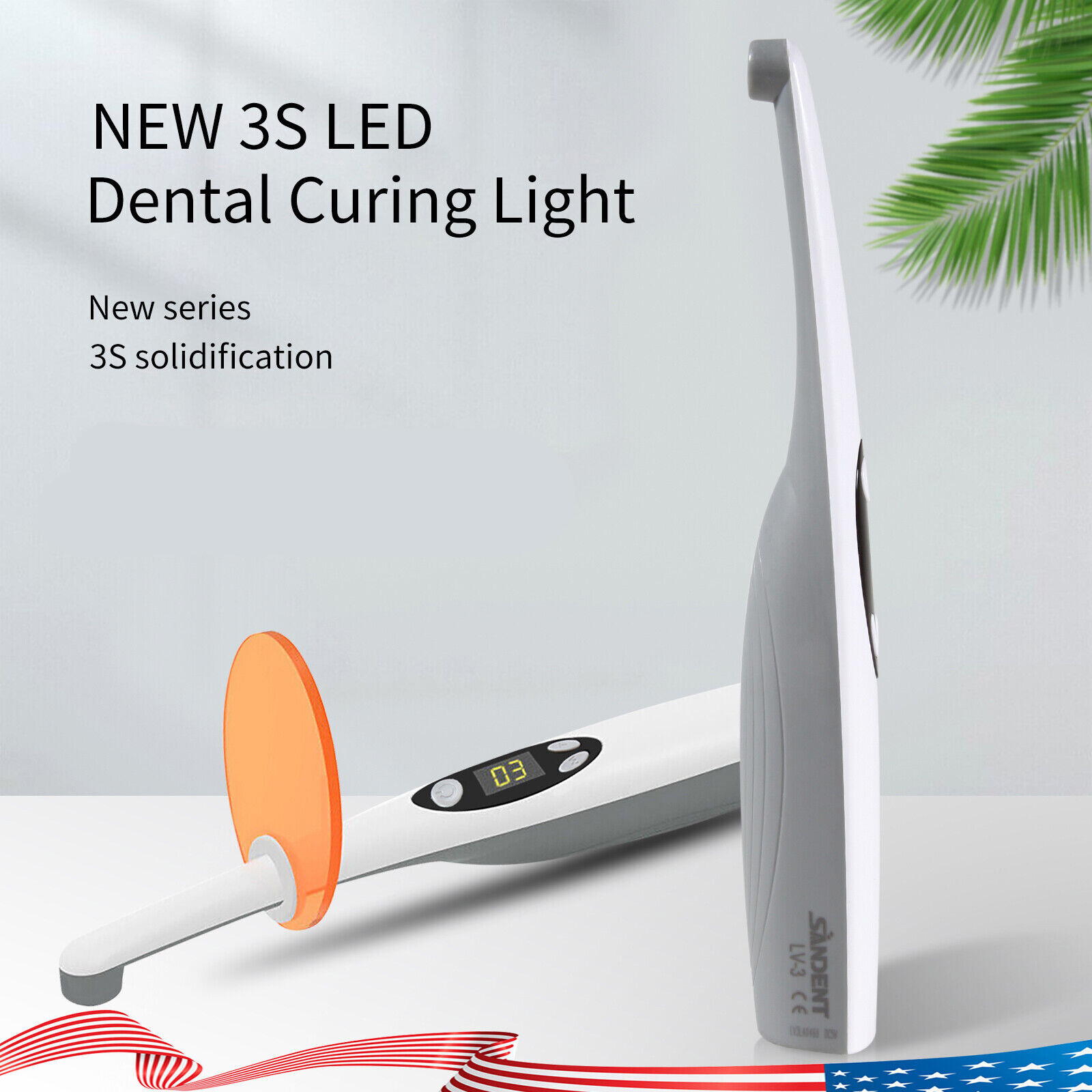 Dental Woodpecker iLed Style Curing Light 3 Sec Resin Cure Lamp Cordless LED sa