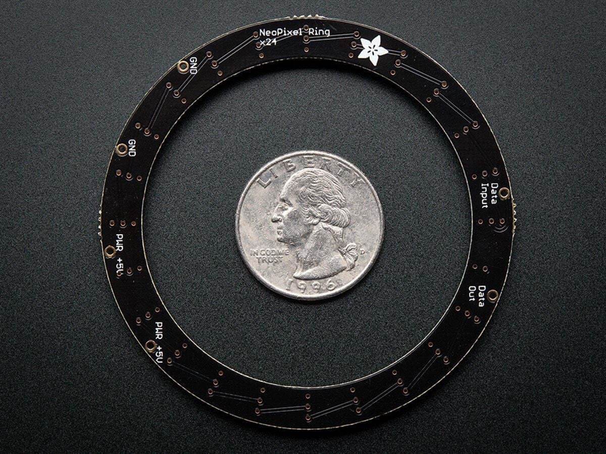 Adafruit NeoPixel Ring – Multiple Sizes