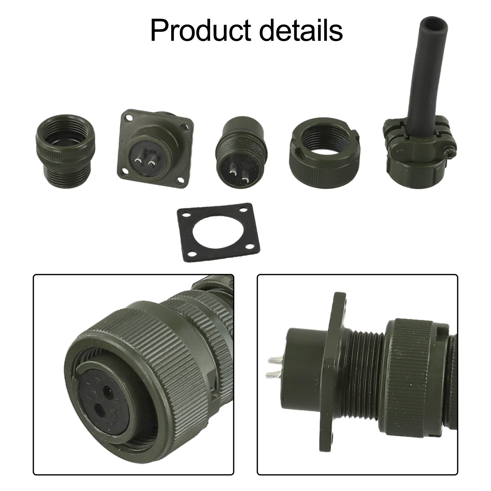 High Compatibility MS3106A 14S Connector with Aluminum Alloy Construction