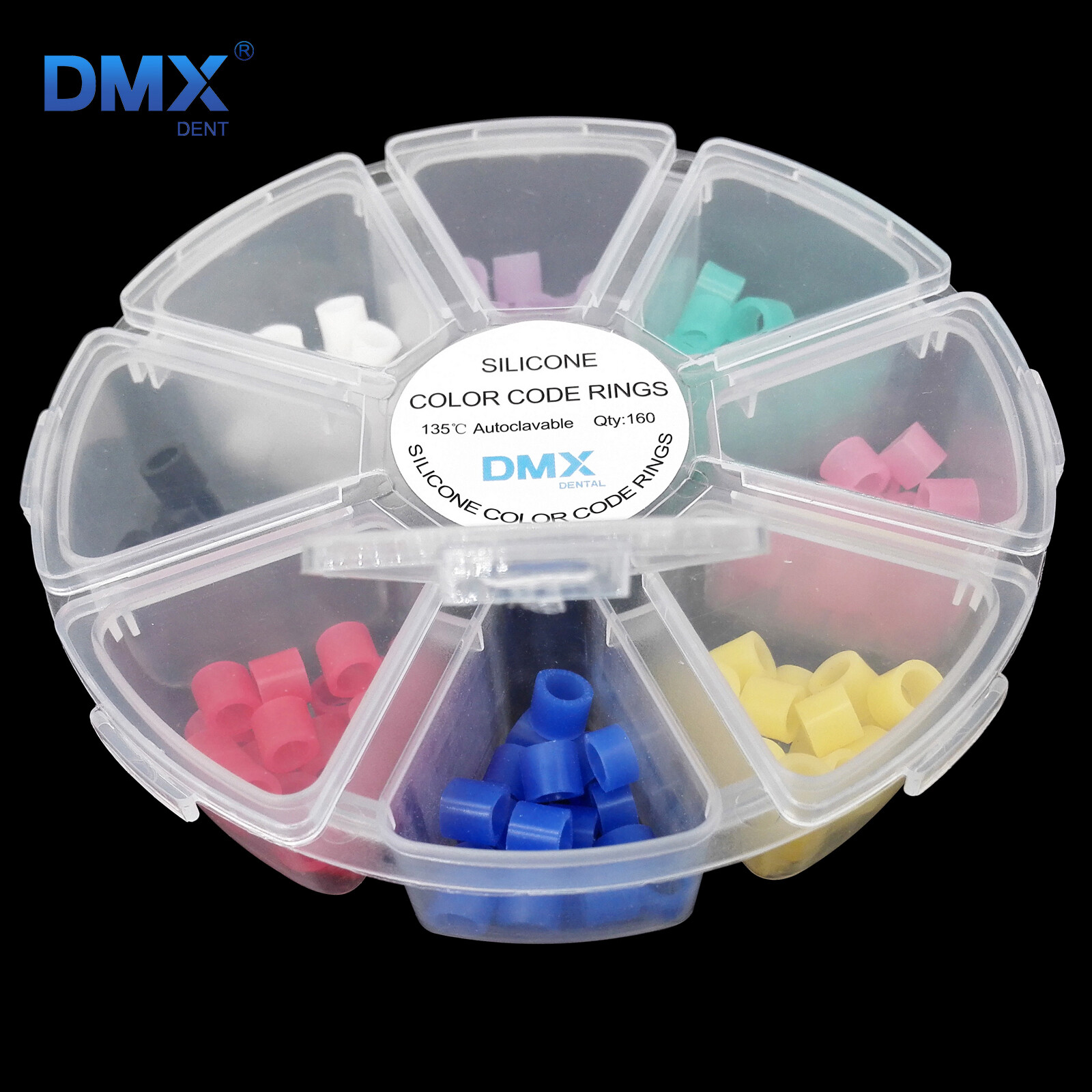 Dental / Hygienist Instrument Silicone Color Code Rings Bands Autoclavable 135ºC