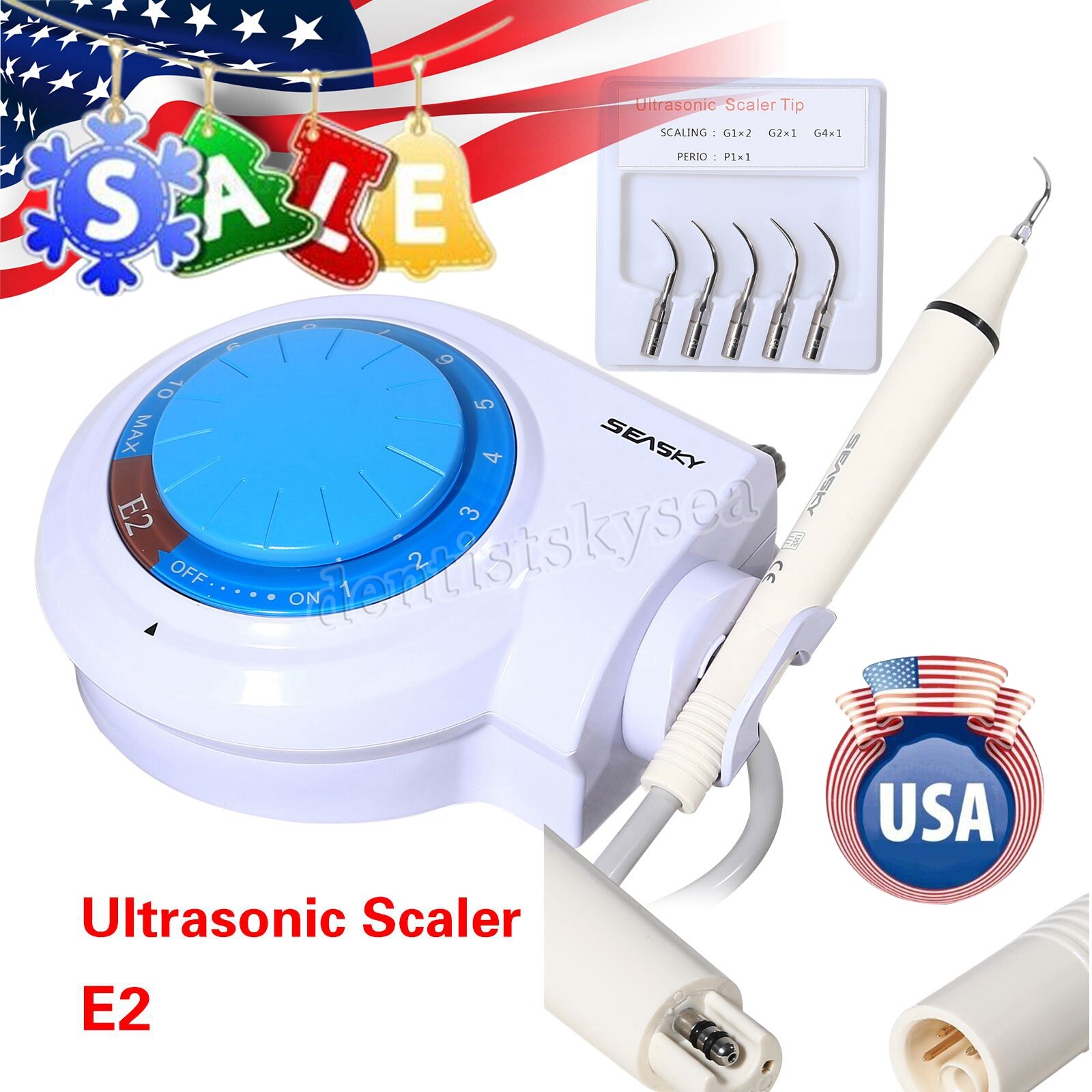 Dental Ultrasonic Piezo Scaler For EMS Cavitron Handle Handpiece Detachable EIS