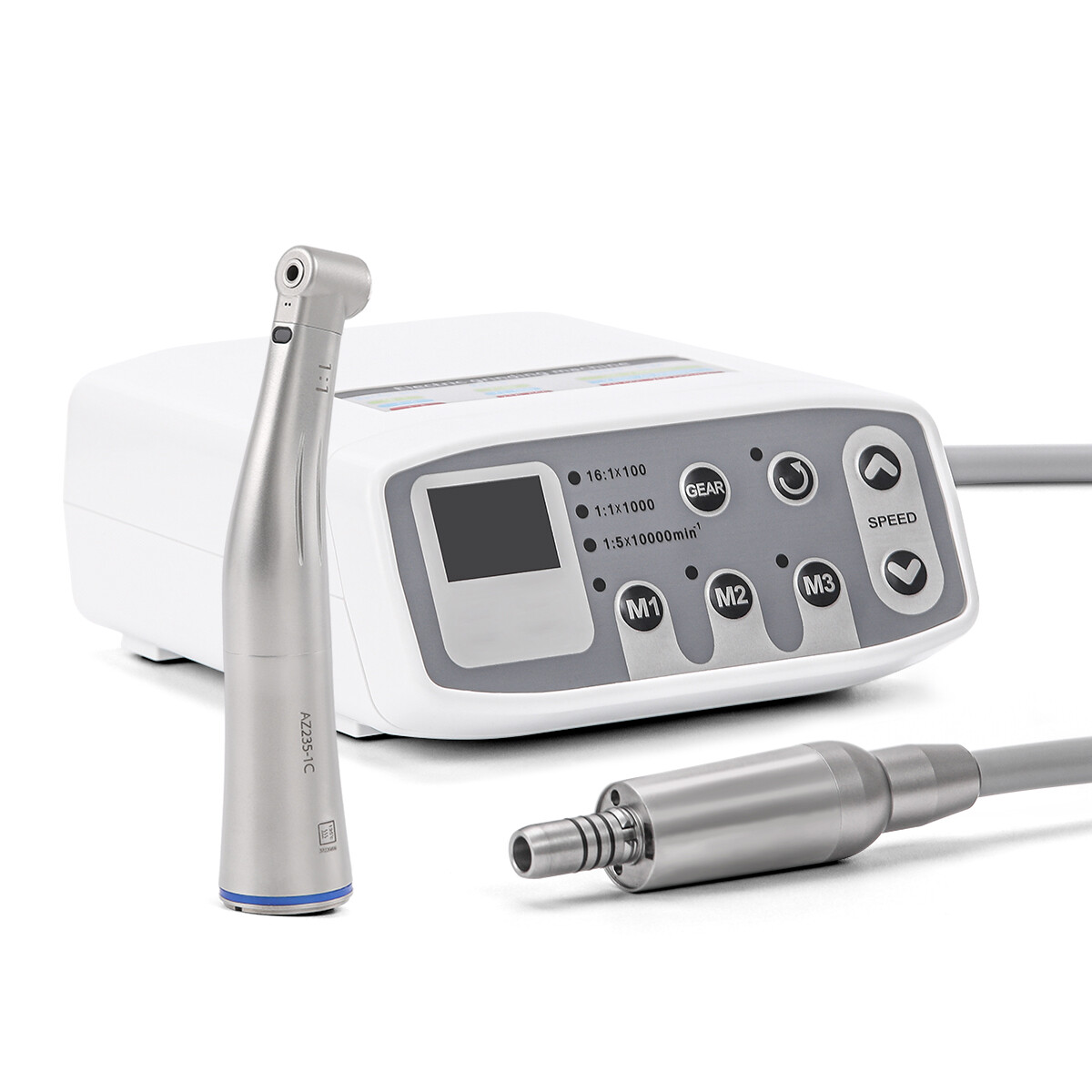 Dental Electric LED Brushless Micro Motor/1:1/1:5 LED Fiber Optic Handpiece