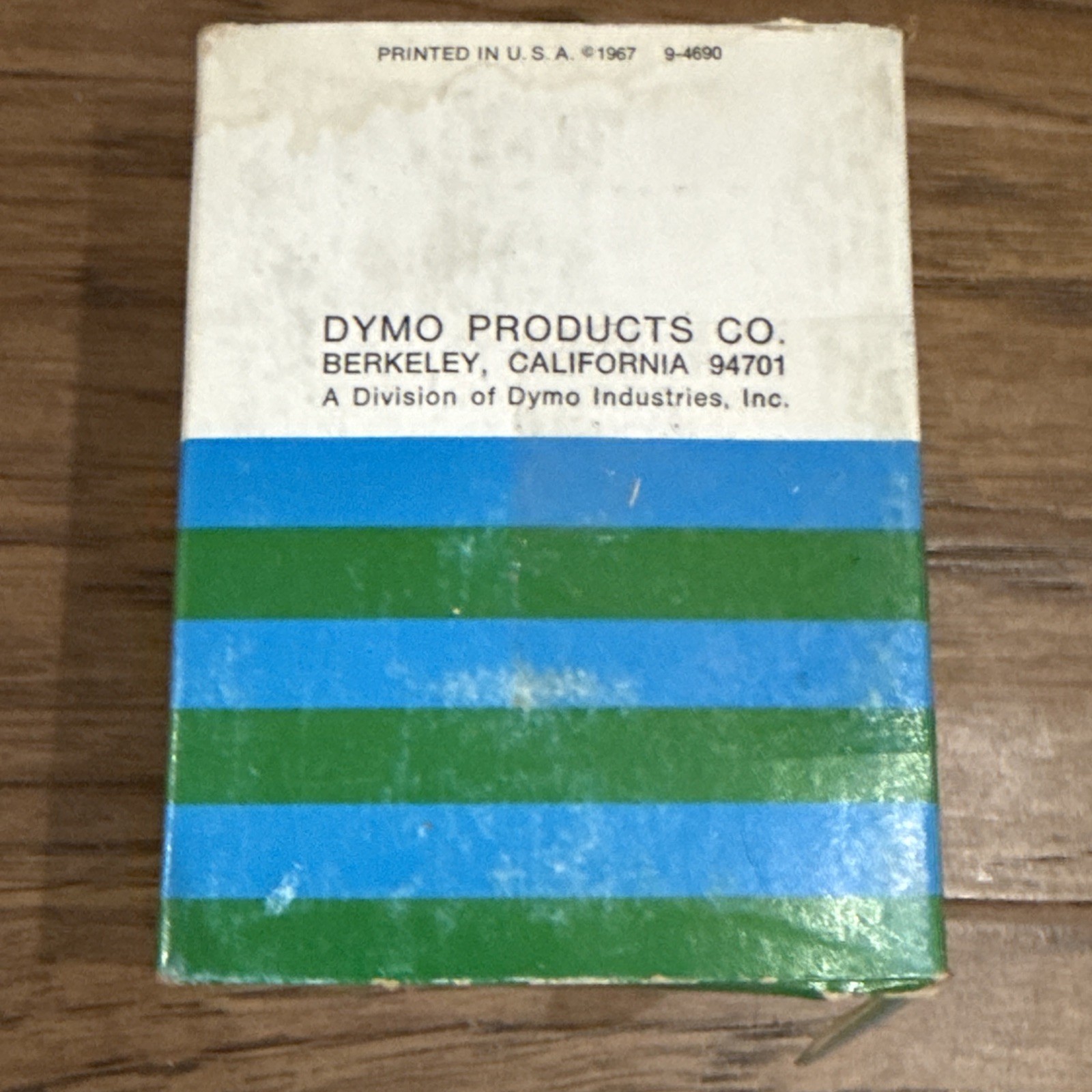 Vintage Box of Dymo Embossing Tape 1/4” x 36’ Orange 1967 For Desk Tapewriters