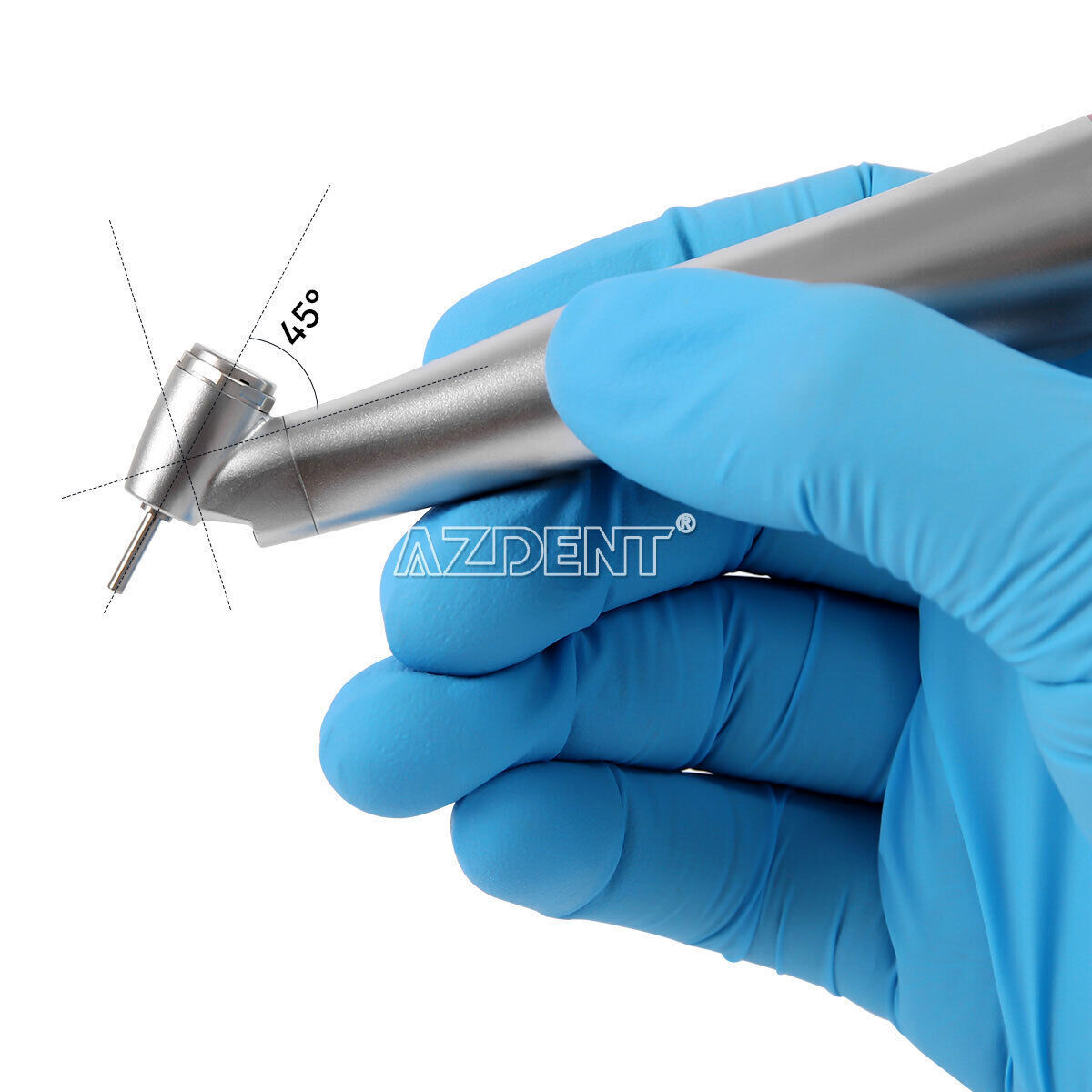 AZDENT Dental Brushless LED Electric Micro Motor/1:5 1:1LED Increasing Handpiece