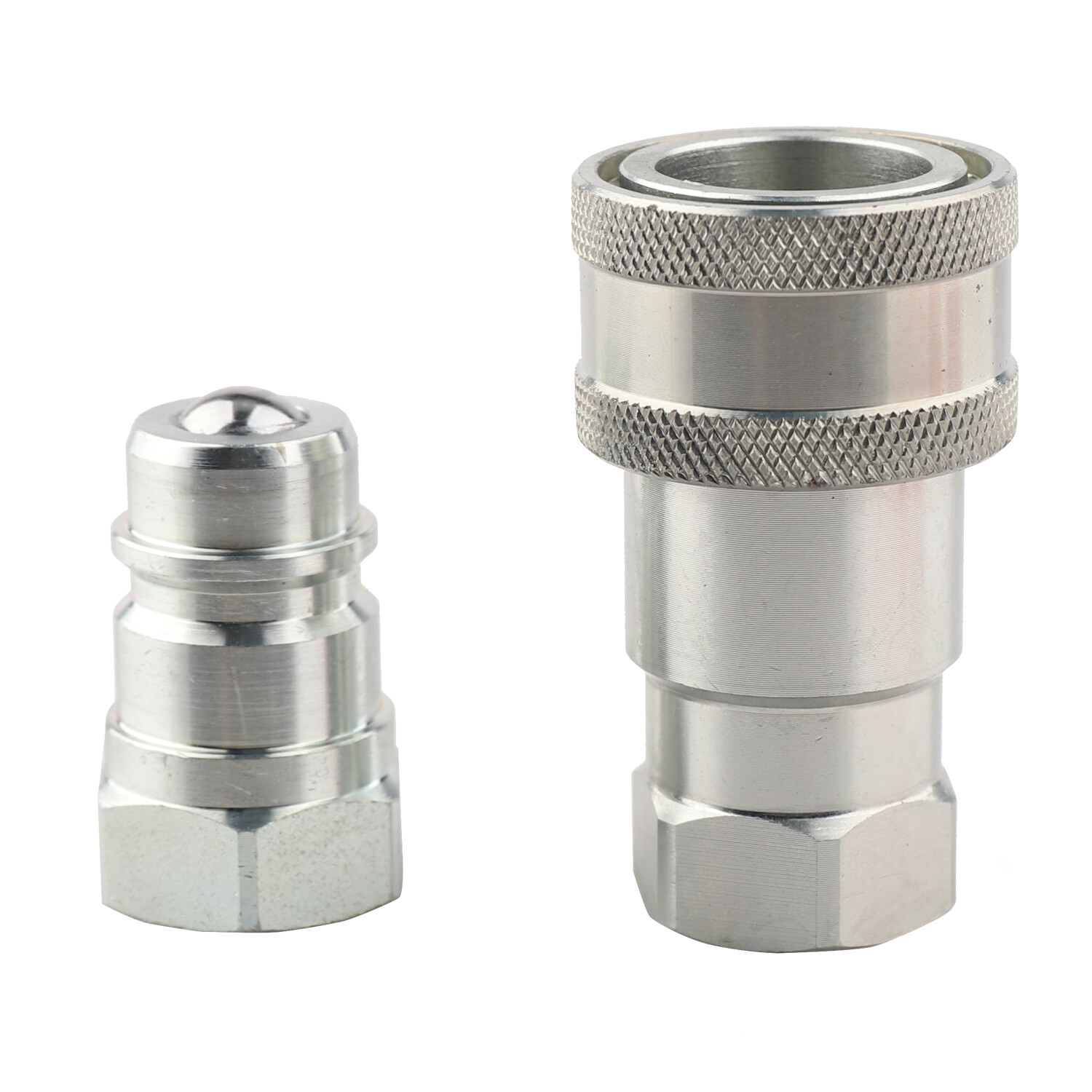 1/2″ Ag Hydraulic Quick Connect Couplers Couplings, Ball Pioneer Style 2 Sets