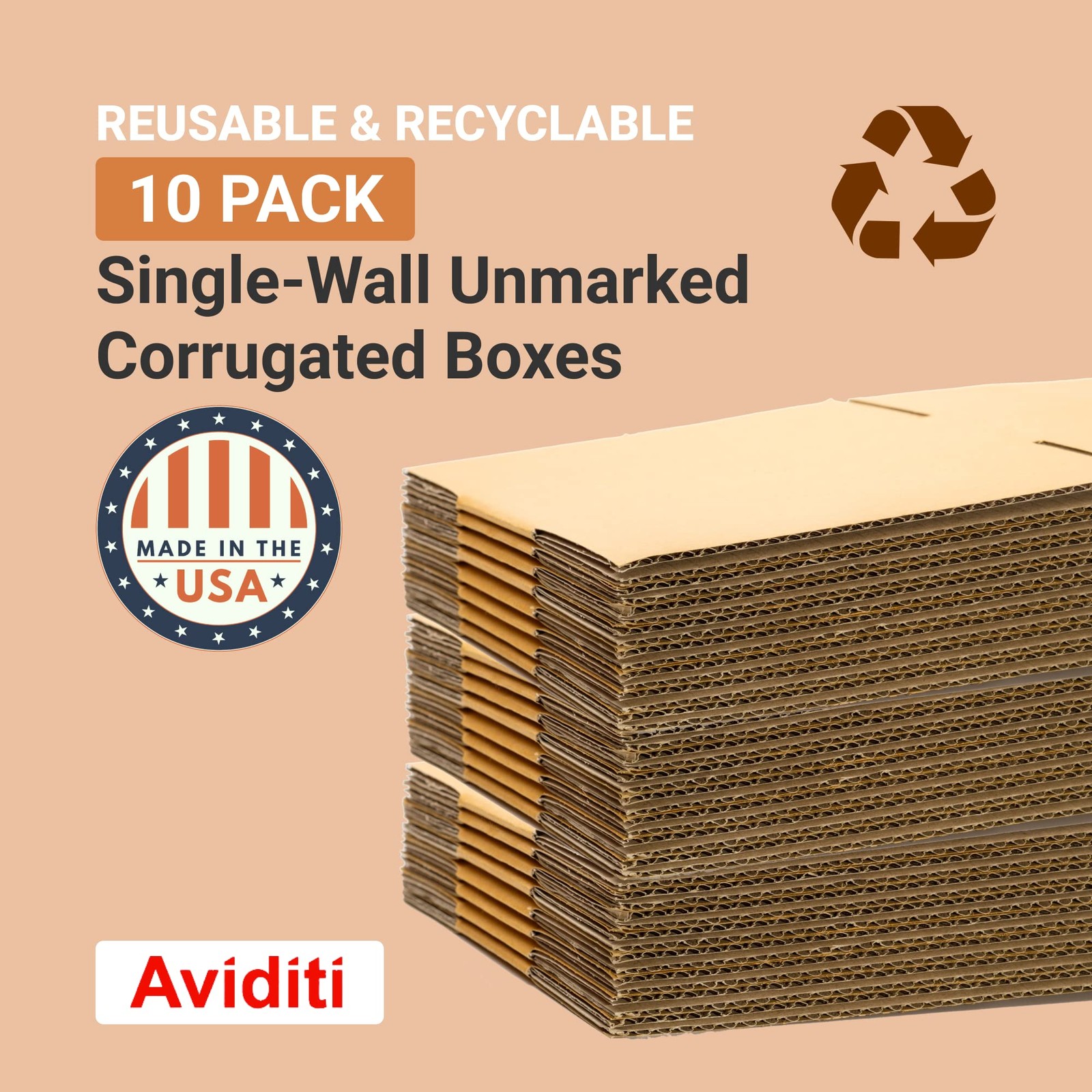 Side Loading Shipping Boxes Large 30″L x 5″W x 24″H 10-Pack – Corrugated Card…