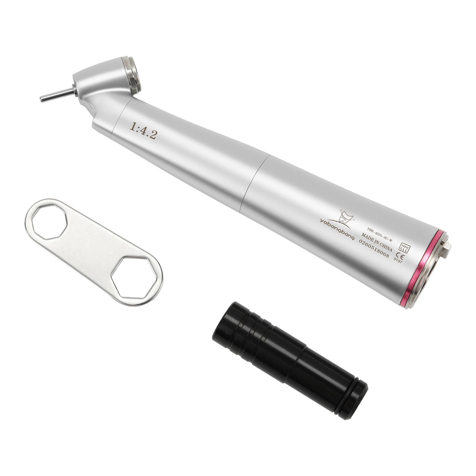 Dental 1:4.2 Increasing 45 Degree LED Contra Angle Surgical Handpiece