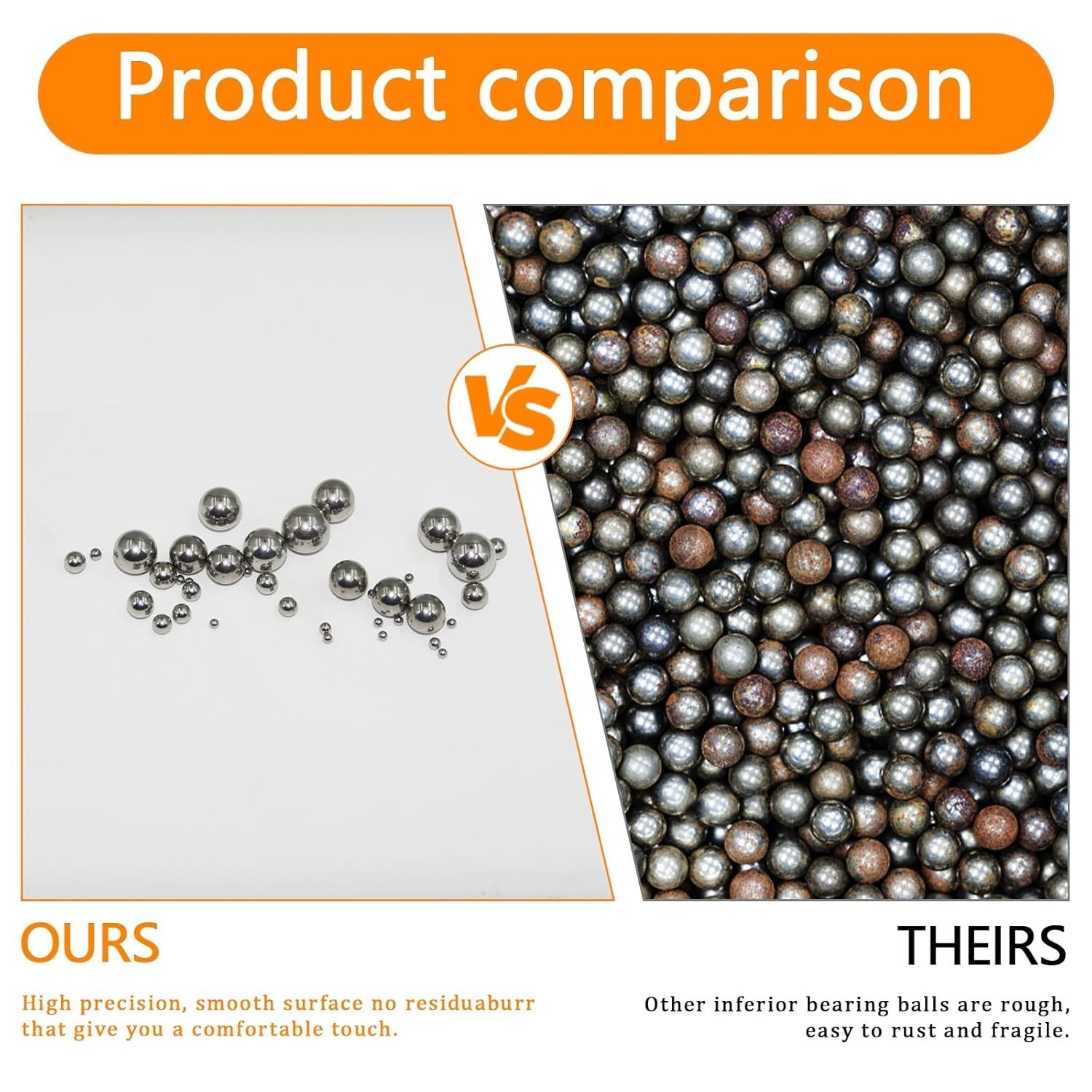 840PCS Stainless Steel Bearing Balls Assortment 2-10mm Metric Precision Bike New