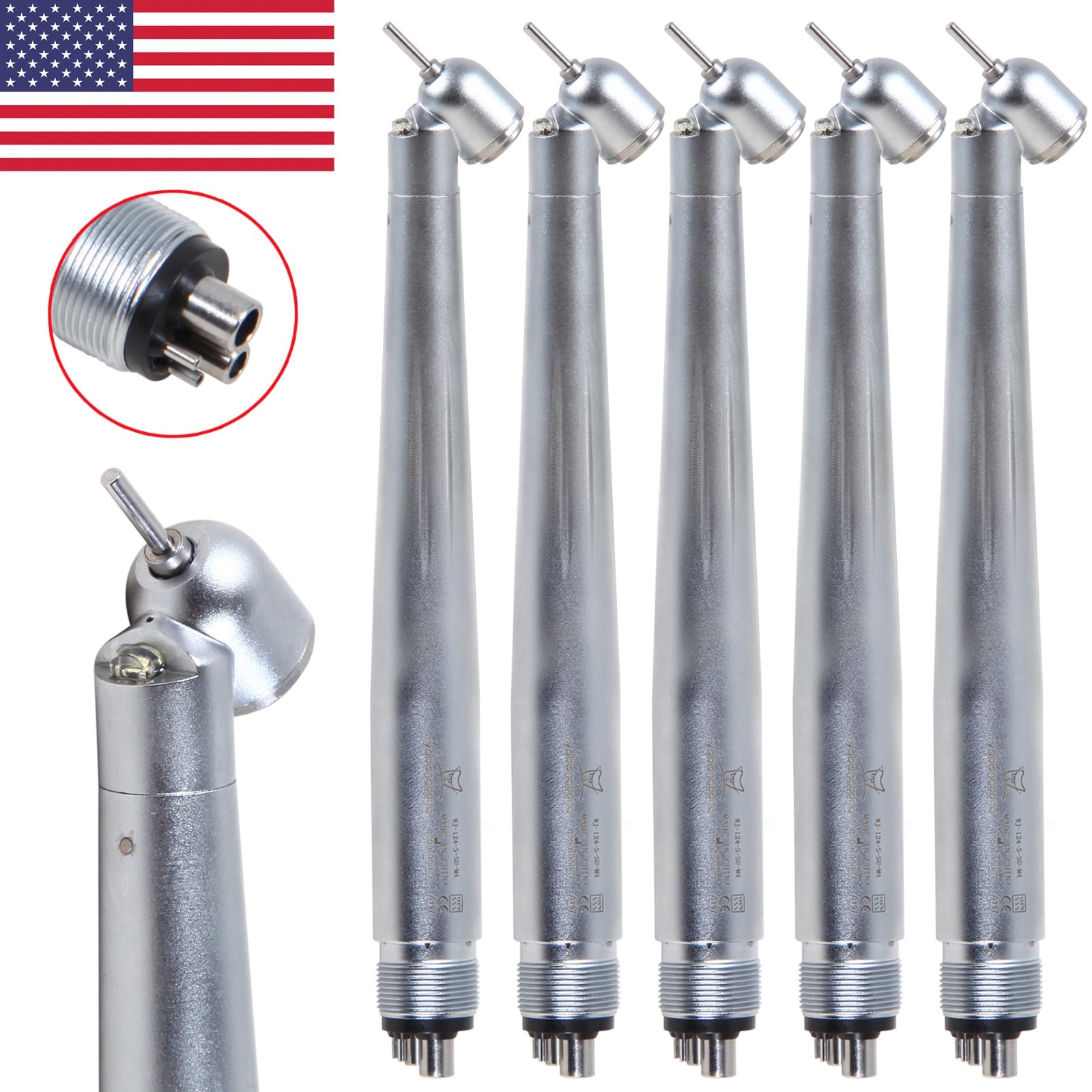 Dental High Speed Handpiece KaVo Multiflex Style LED Coupling Coupler 4/6Hole