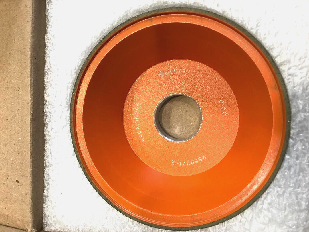 Wendt Diamond Grinding wheel – 5 inch diameter, 1.75, 1.25 arbor, .375, .062