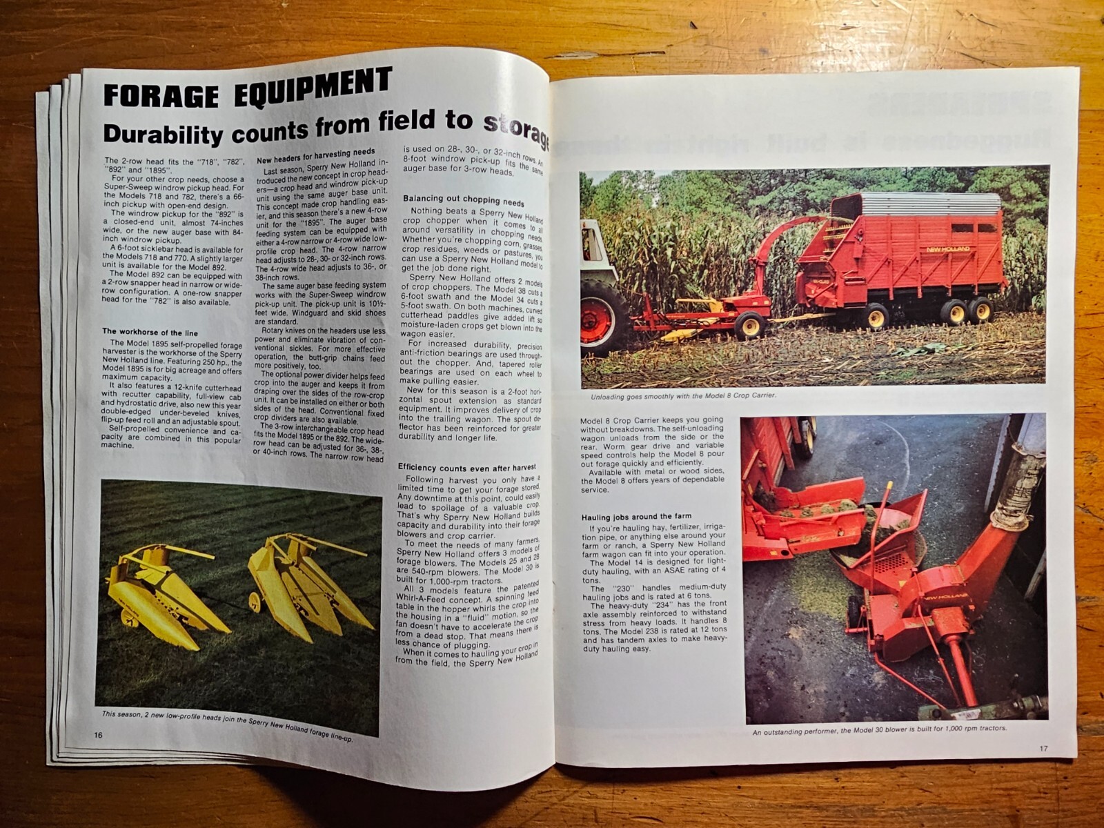 New Holland Equipment Buyer’s Guide Brochure Vol 24 No 7 6175157 1979