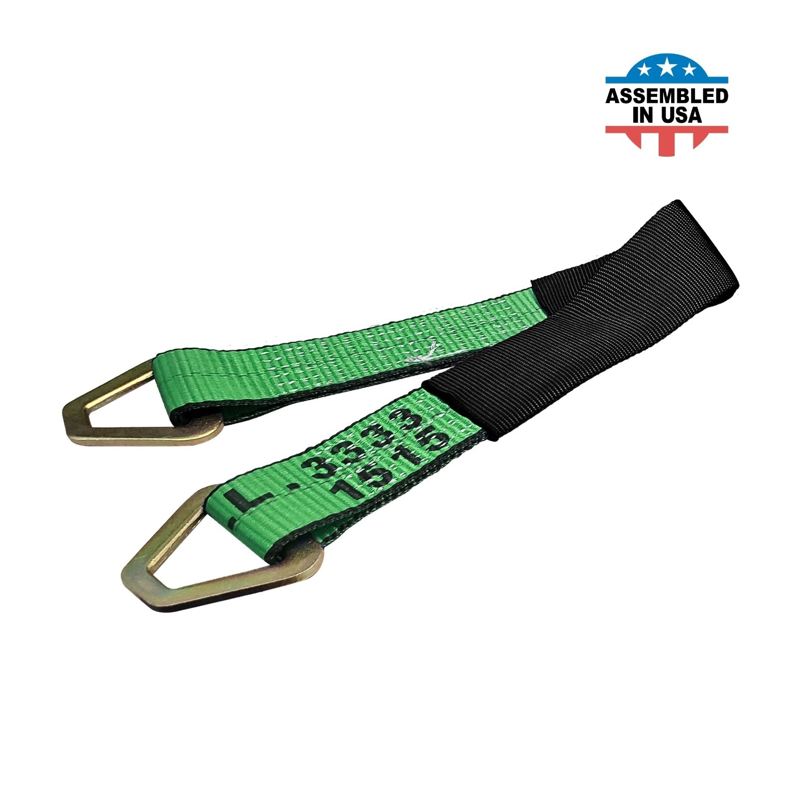 USA Off Road Axle Strap for Race Car Auto Hauler Tow Truck 4×4 ATV UTV Tie Down