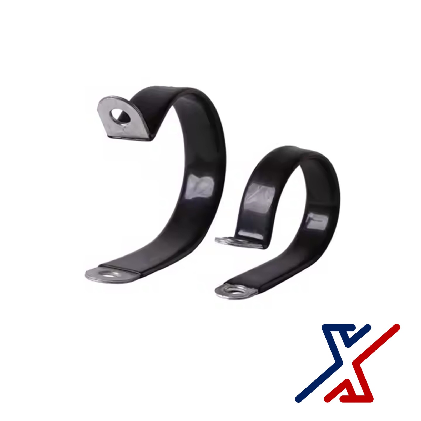 1 1/2″ Vinyl Plastic Insualted Galvanized Steel Clamp(s) by X1 Tools