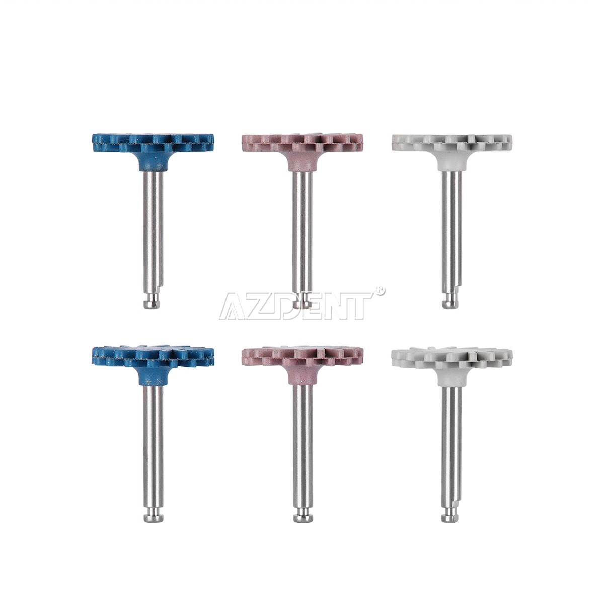 AZDENT Dental Composite Polishing Diamond System RA Disc 14mm Wheel Polisher