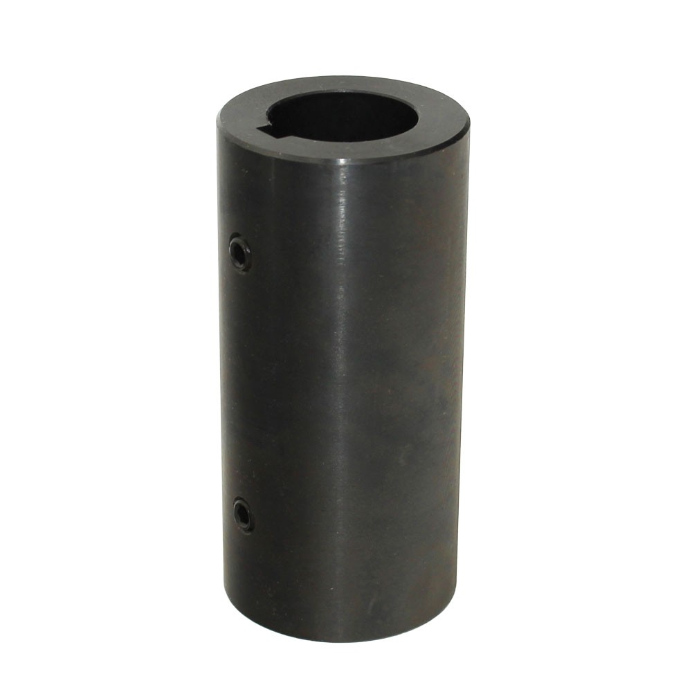 Shaft Coupler 1-1/4″ Round Bore 4-1/2″ L 2-1/8″ OD Black Oxide Finish SHFTR-2005