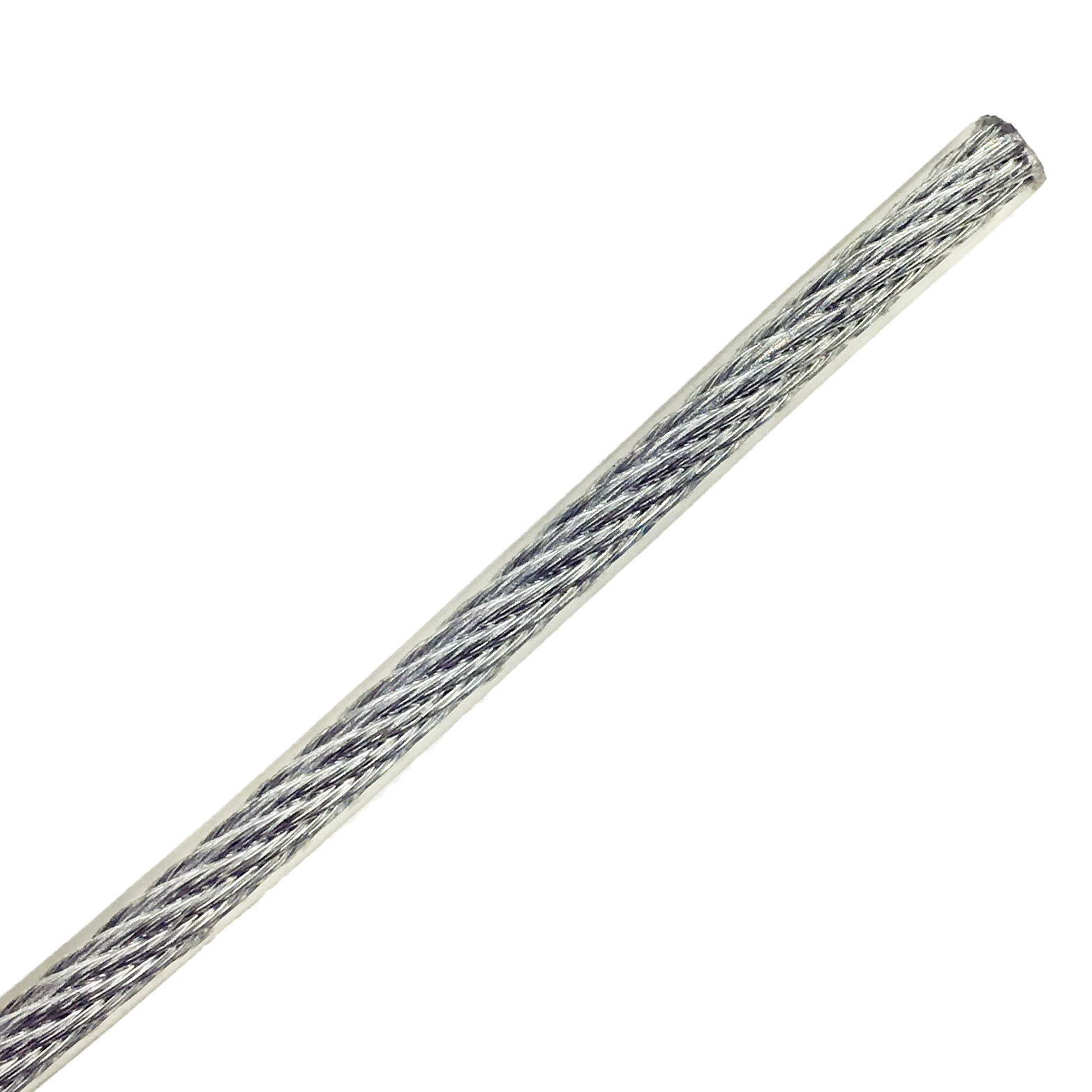 1ft-300ft Galvanized Steel 1/16″ – 1/8″ Vinyl Coated Cable Wire Rope 7×7 strand