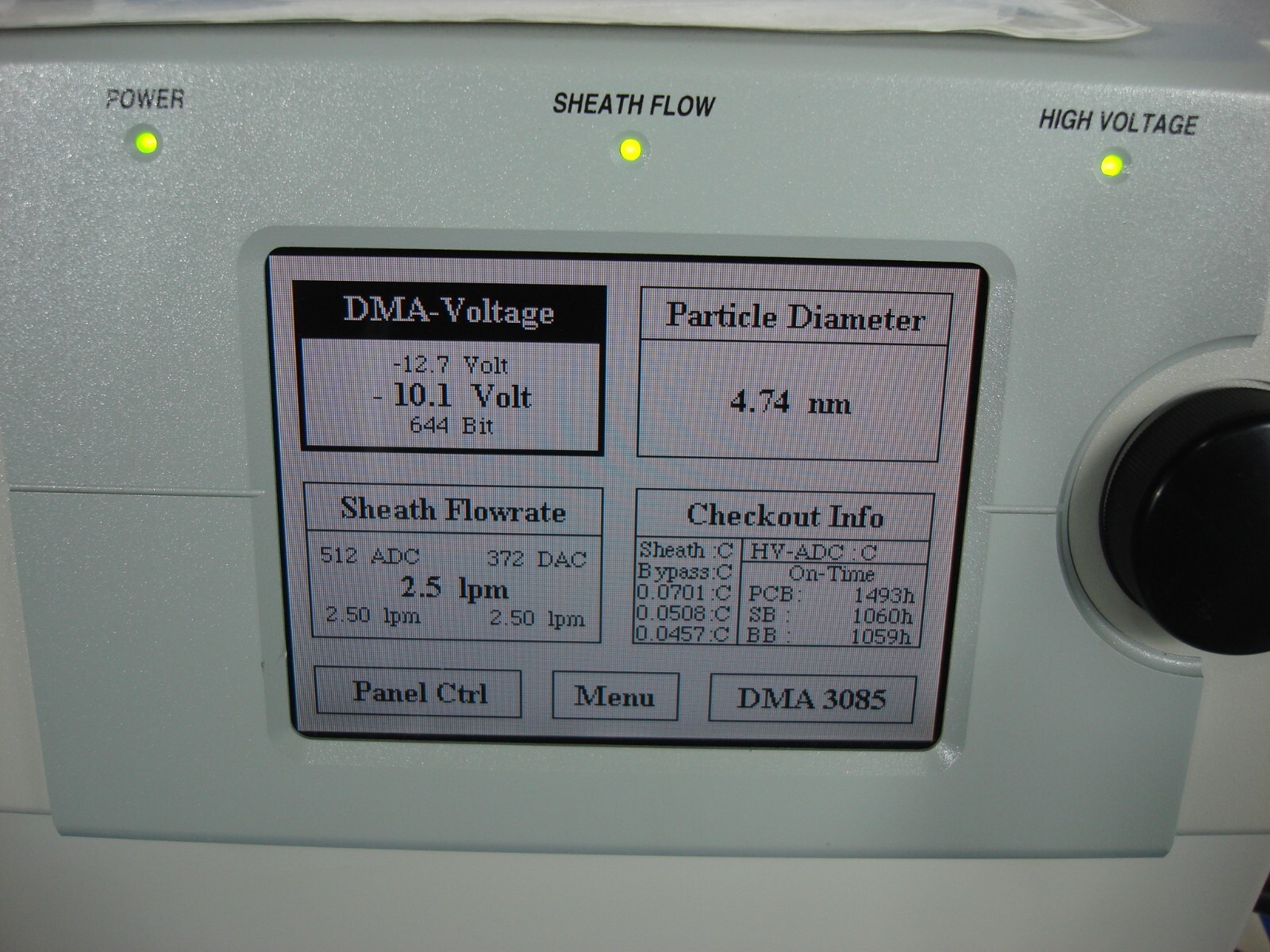 TSI 3080 Electrostatic Classifier 3085 Differential Mobility Analyzer nano DMA