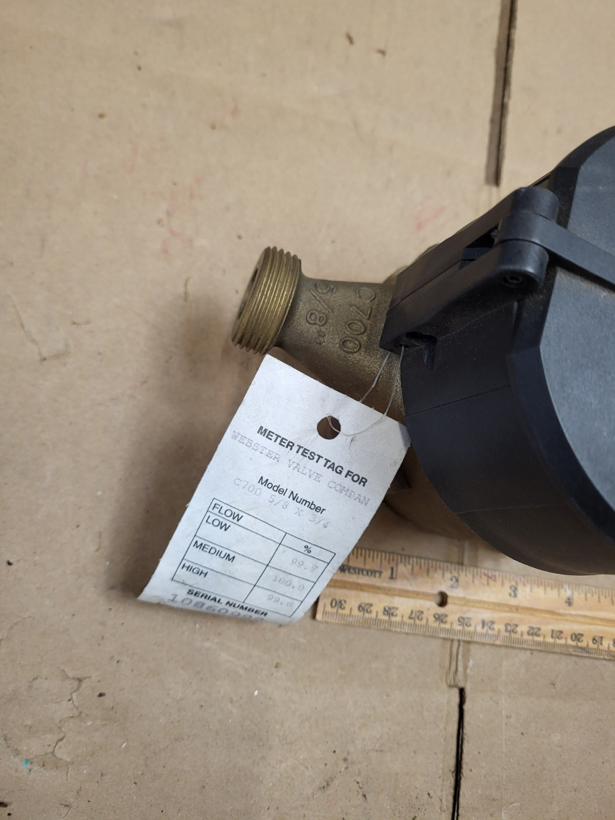 ABB Water Meter C700 – 5/8″ Cubic Feet