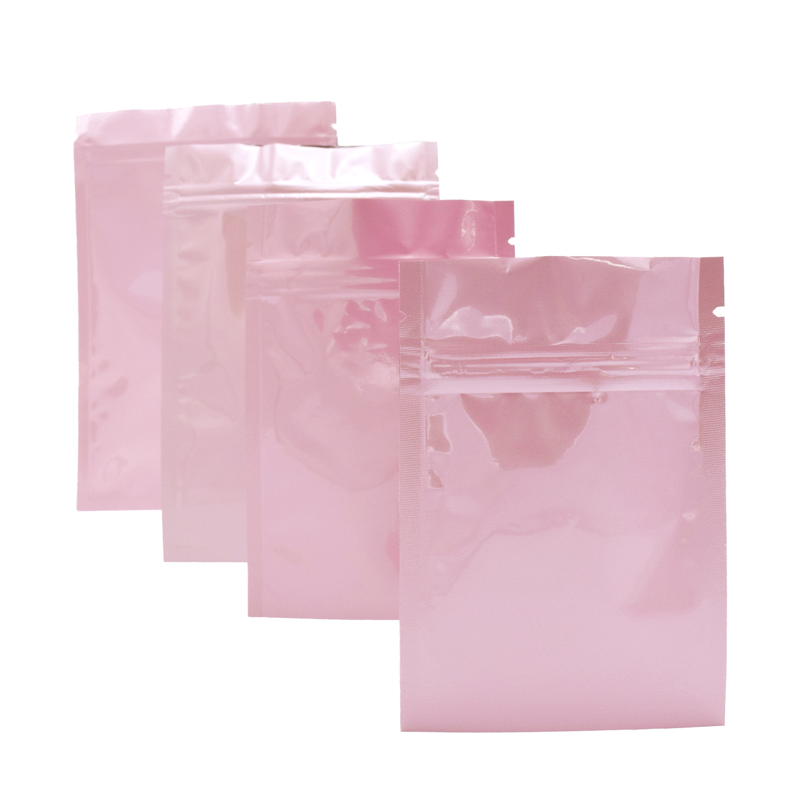 QQ Studio 100 Glossy Pastel Water Resistant QuickQlick™ Flat Heat Sealable Bags