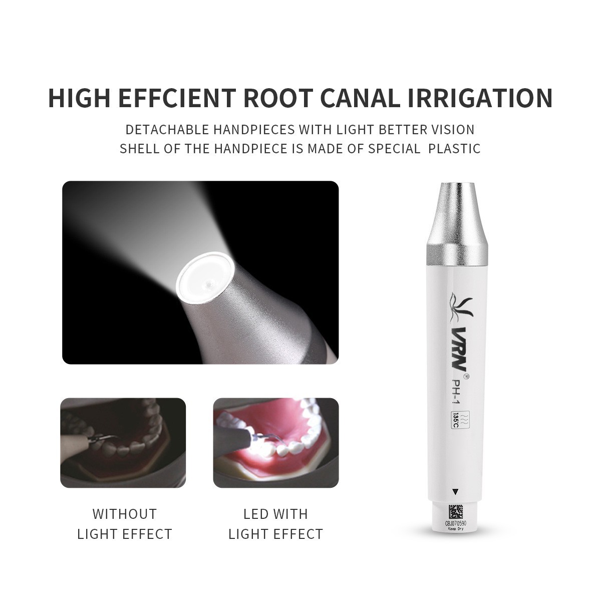 Dental Delivery Unit Air Compressor Rolling Cart +Curing Light+Ultrasonic Scaler