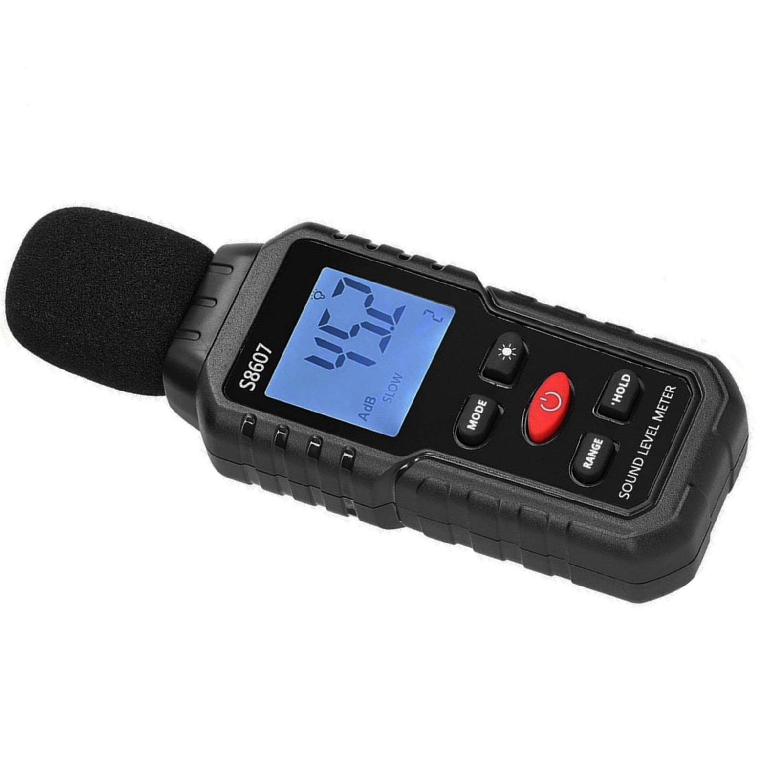 Digital Sound Level Meter Noise Decibel Meter 30-130dB Range Measurement Device