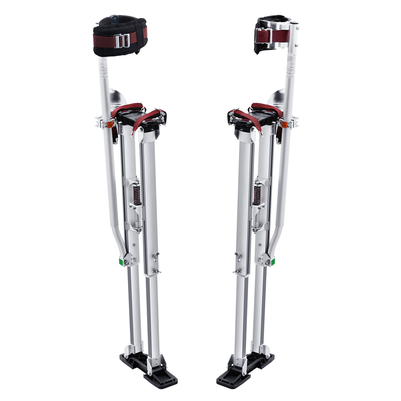 VEVOR 36-50 Inch Drywall Stilts Aluminum Tool Stilt for Painting Painter Taping
