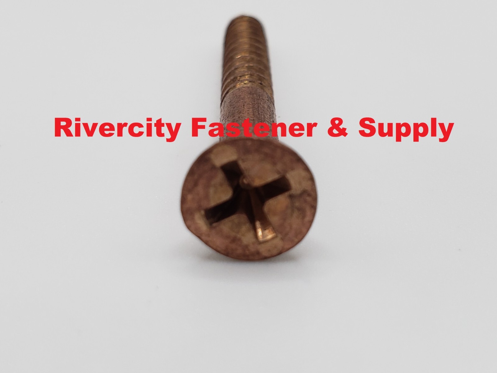 #8×1-1/2″ Silicon Bronze Flat Head Wood Screws Frearson Drive 8 x 1-1/2 #8 x 1.5