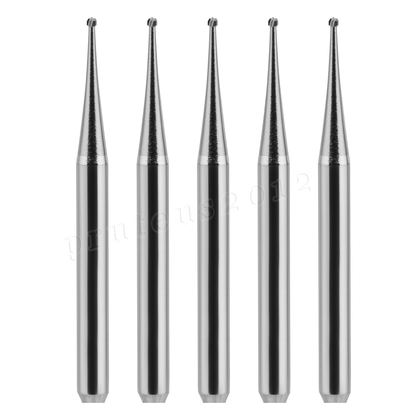 Dental Operative Carbide Burs Round Friction Grip FG 1 -5 High Speed 19mm
