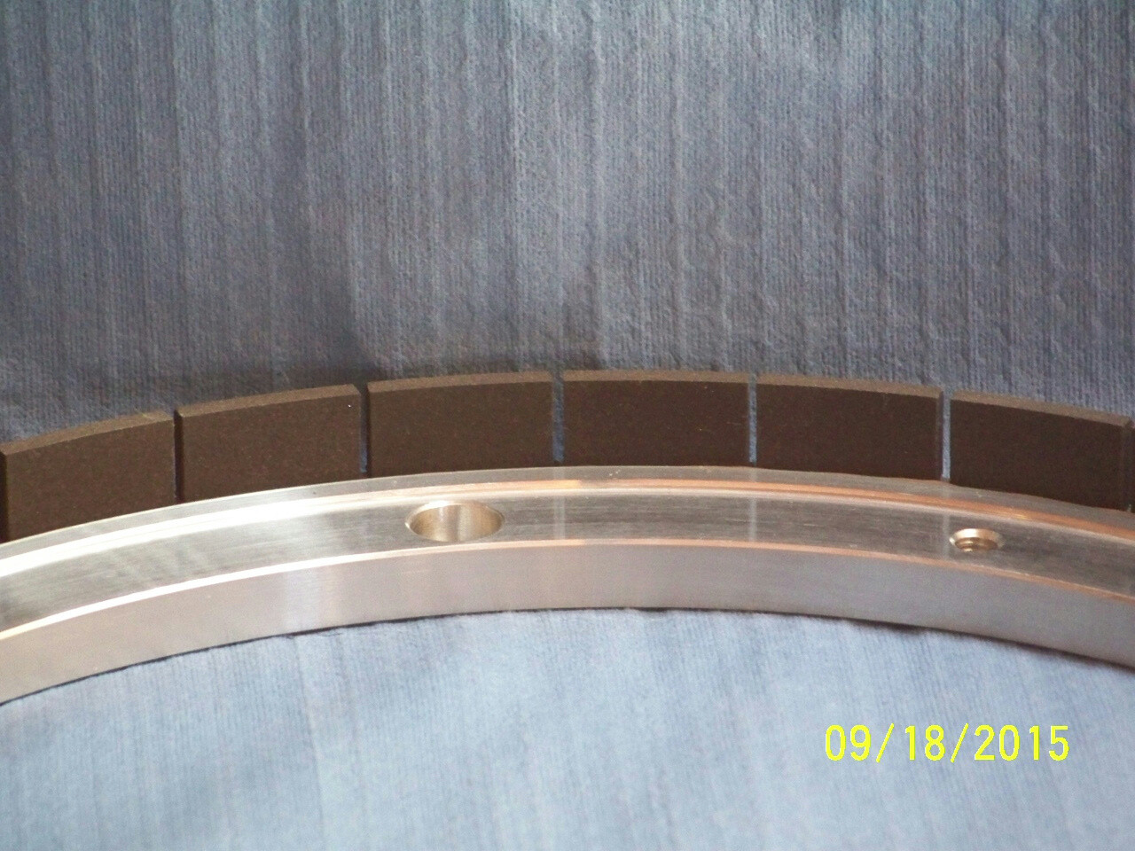 Meister Abrasives #332841 Diamond Backed Grinding Wheel For Silicone