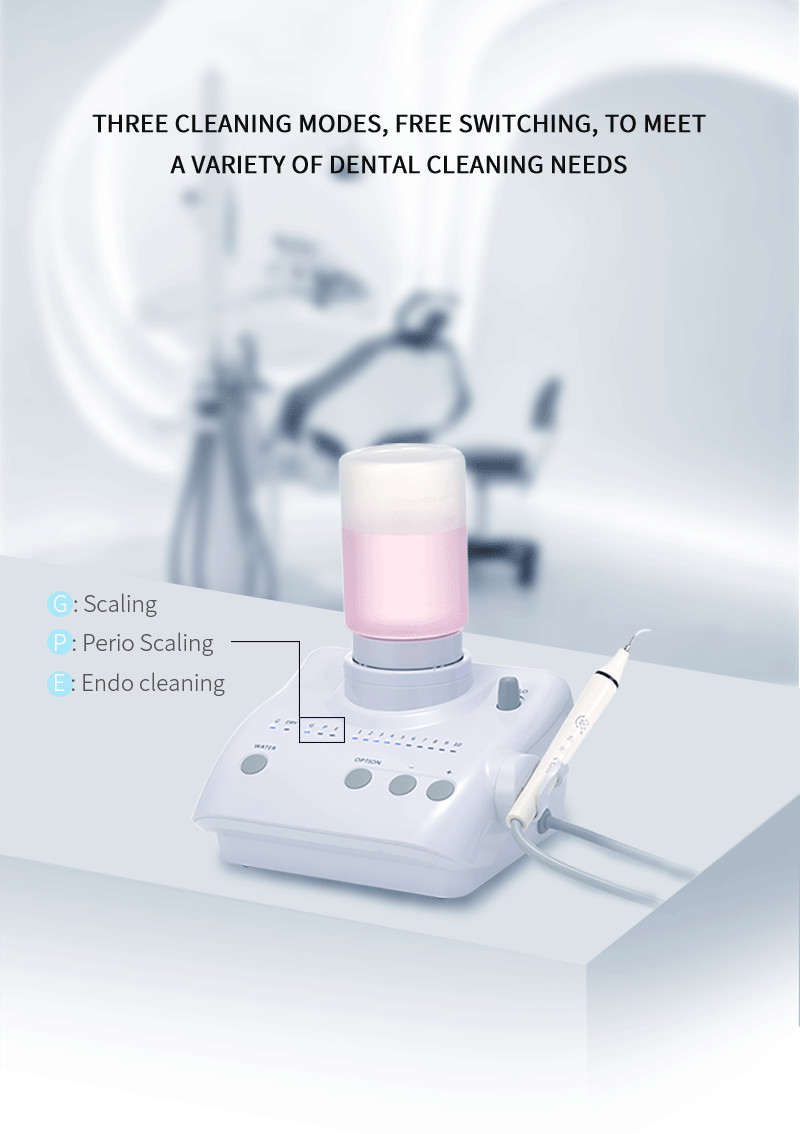 Dental Ultrasonic Piezo Scaler w/ Auto Water Supply Bottle Tooth Whitening Tools