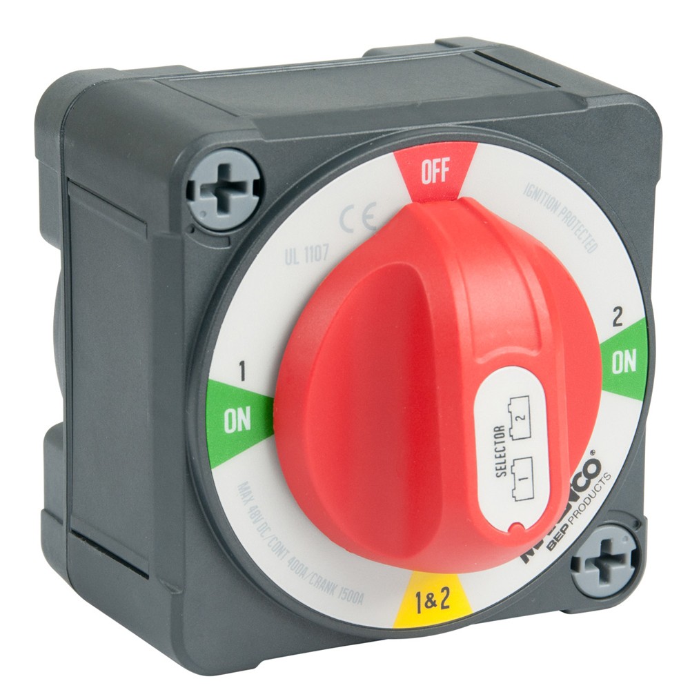 BEP Marine BEP Pro Installer 400A EZ-Mount Battery Selector Switch