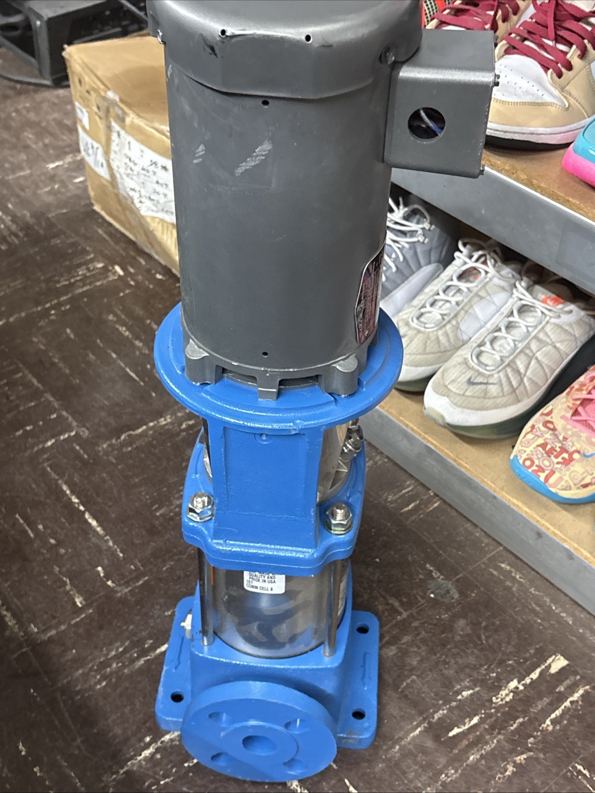 Goulds e-SV Stainless Steel Pump 3SV8GD4F10 1.5HP 3500RPM 360PSI Max Used