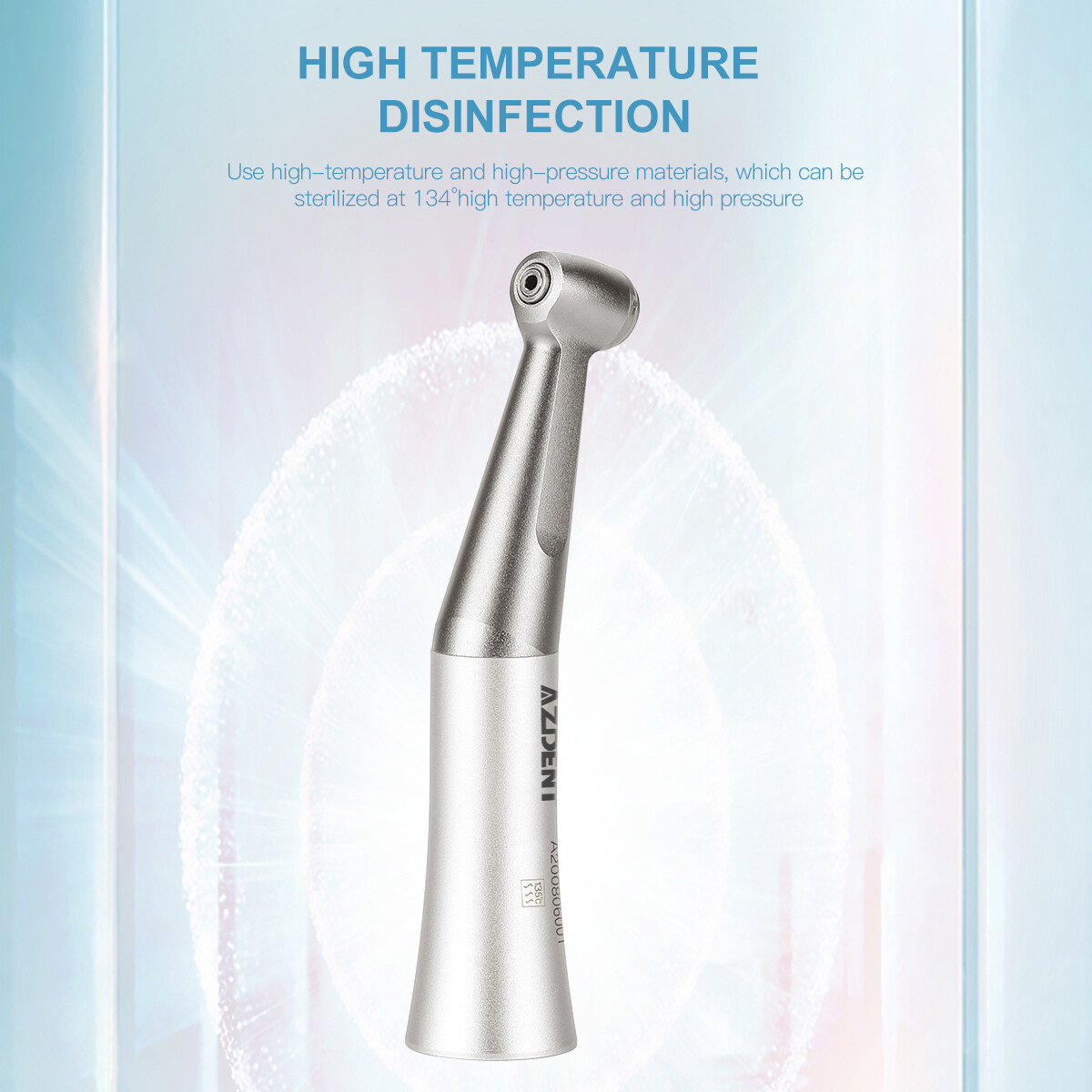 Dental Contra Angle Low Speed Handpiece / Silicone Polishing Prophy Brushes US