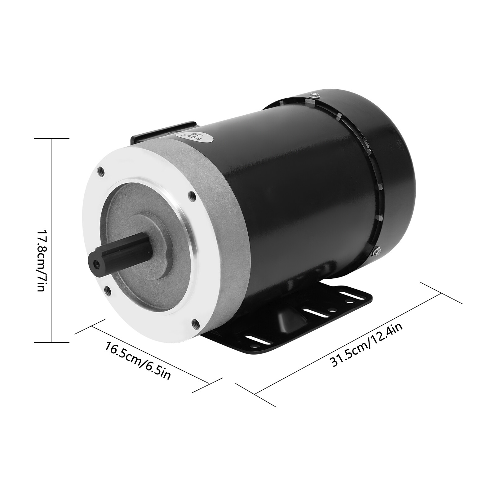 1800rpm 1.5HP Electric Motor Three Phase Induction Motor Reversible 230V 460V
