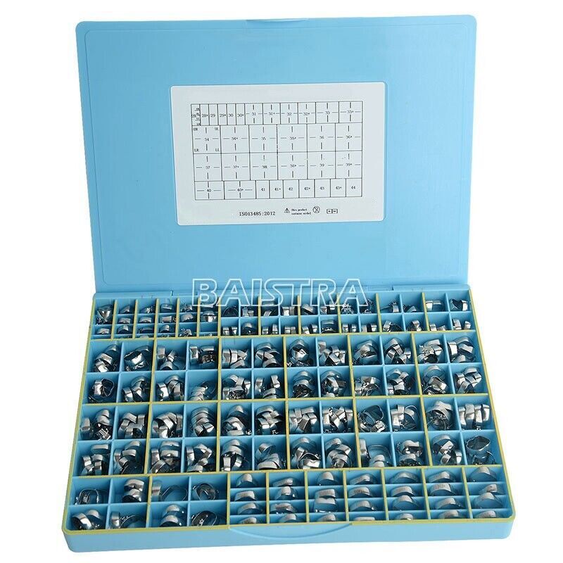 AZDENT Dental Orthodontic Bands &Buccal Tube 1st 2nd Molar Roth MBT 0.022 Tube