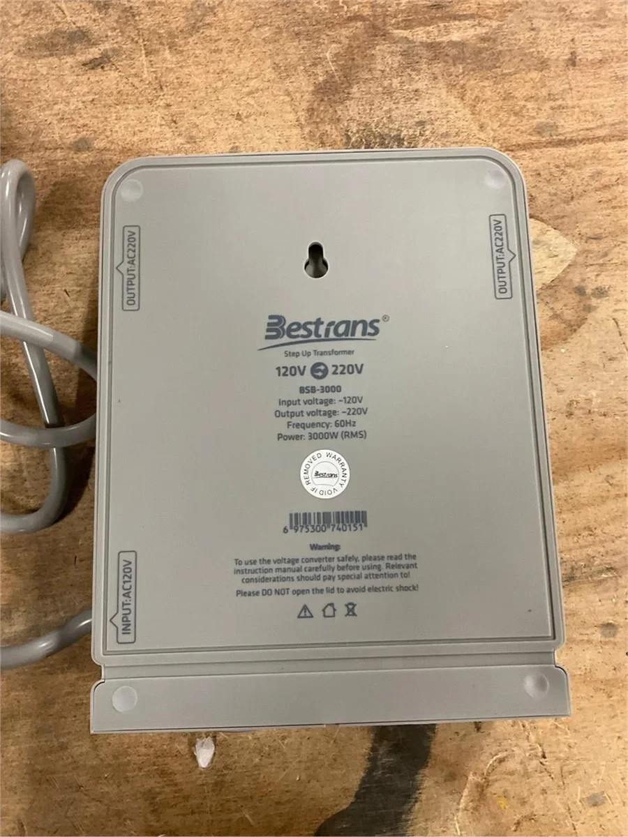 3000W Step Up Transformer 110-120V 220-240V