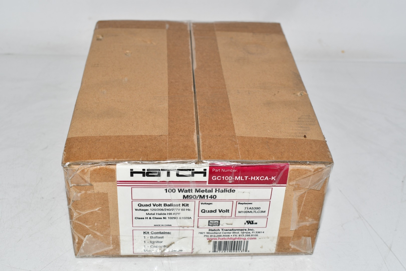 NEW HATCH GC100-MLT-HXCA-K PSMH 100W 4T BALLAST KIT