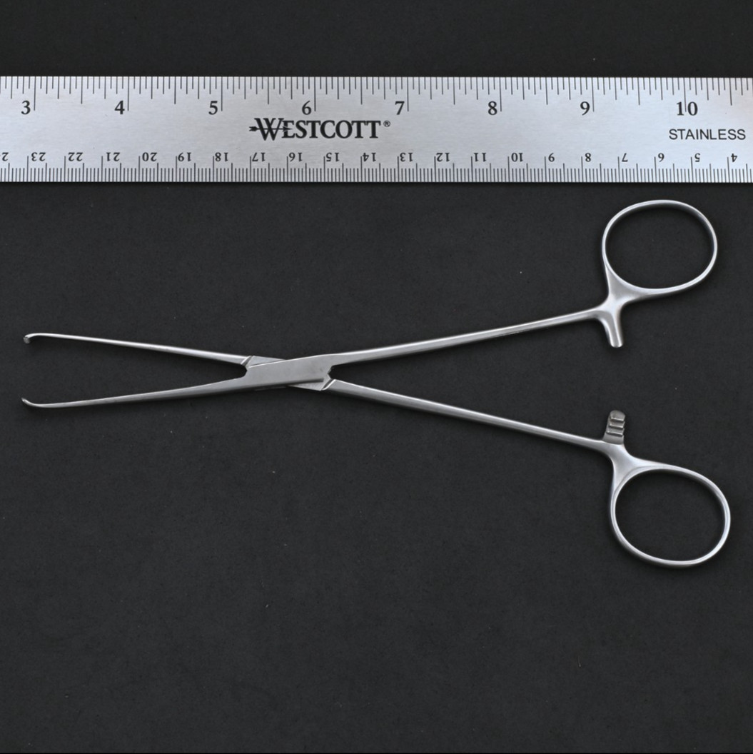 Aesculap EA017R Allis Forceps 5×6 Teeth 7 1/2 in Surgical Tissue Forceps