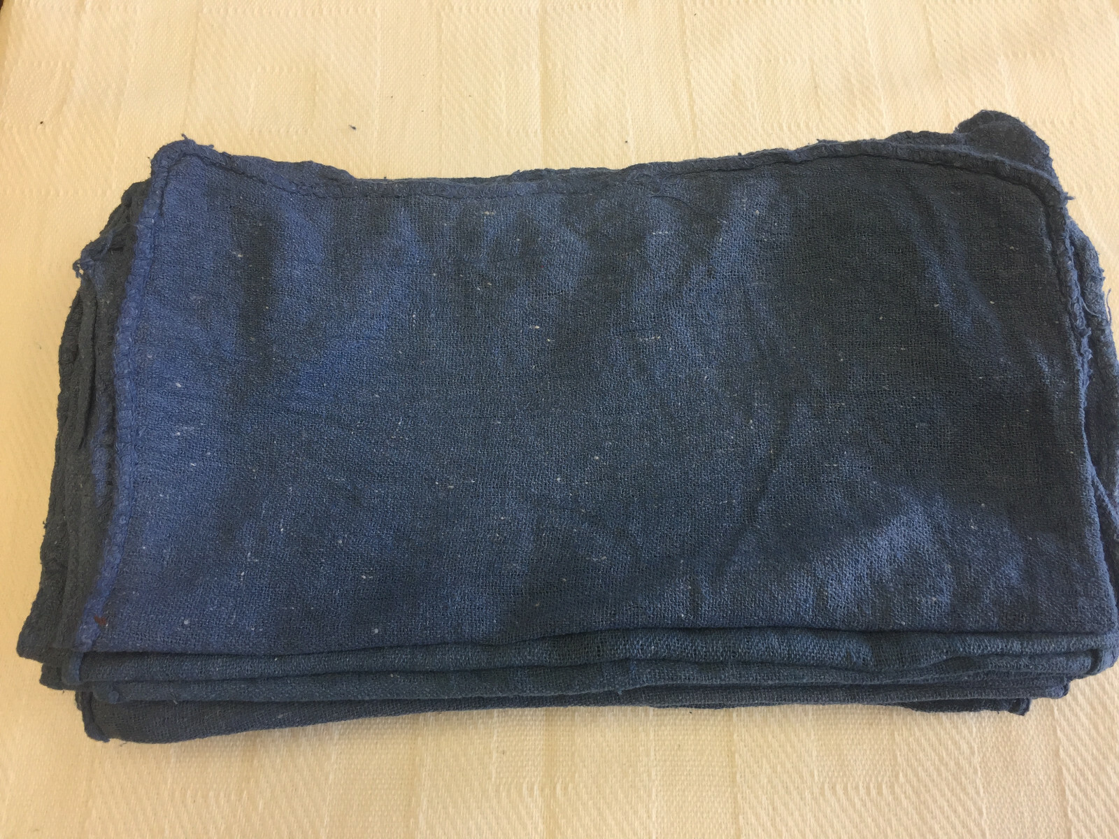 1500 Pieces New BLUE Shop Towels Rags Industrial 18″x30″