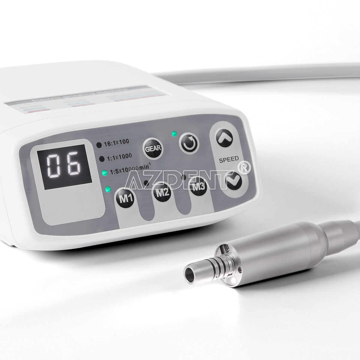 Dental Electric LED Brushless Micro Motor/1:1/1:5 LED Fiber Optic Handpiece