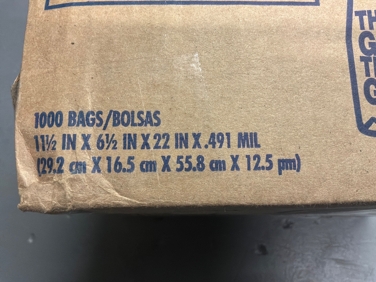 1000ct White T-Shirt Bags 11.5×6.5×22 Plastic Grocery Shopping