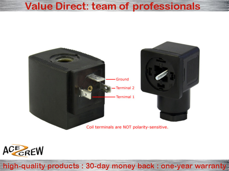 VITON 1/4 in 110V-120V AC Brass Solenoid Valve NPT Gas Water Air Normally Closed