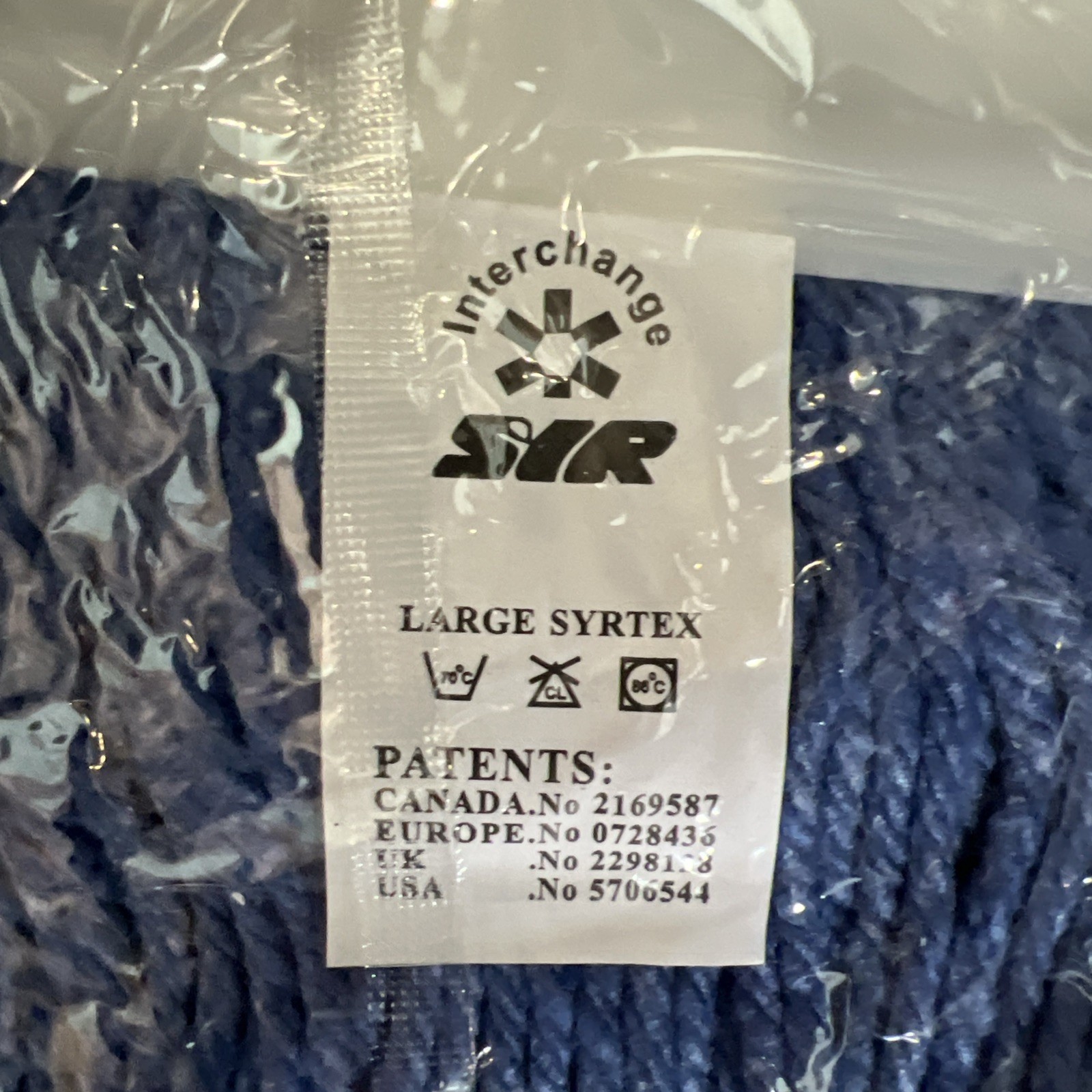 4x SYRTEX CHANGER SOCKET LARGE BLUE COMMERCIAL MOP HEADS 16oz UNIVERSAL SCREW-ON