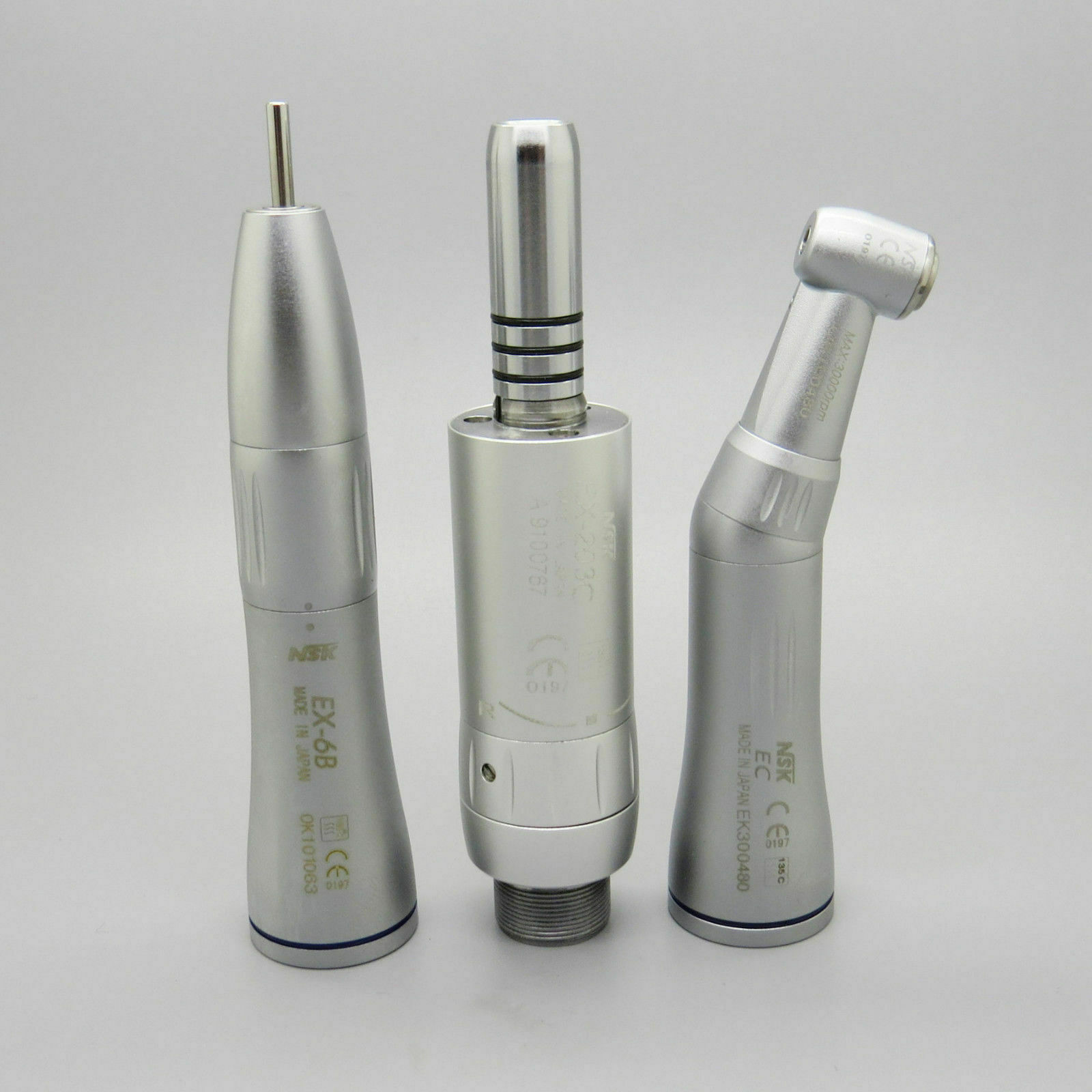Dental Internal Water Spray Low Speed Handpiece Set Inner Channel Drill Kit B2