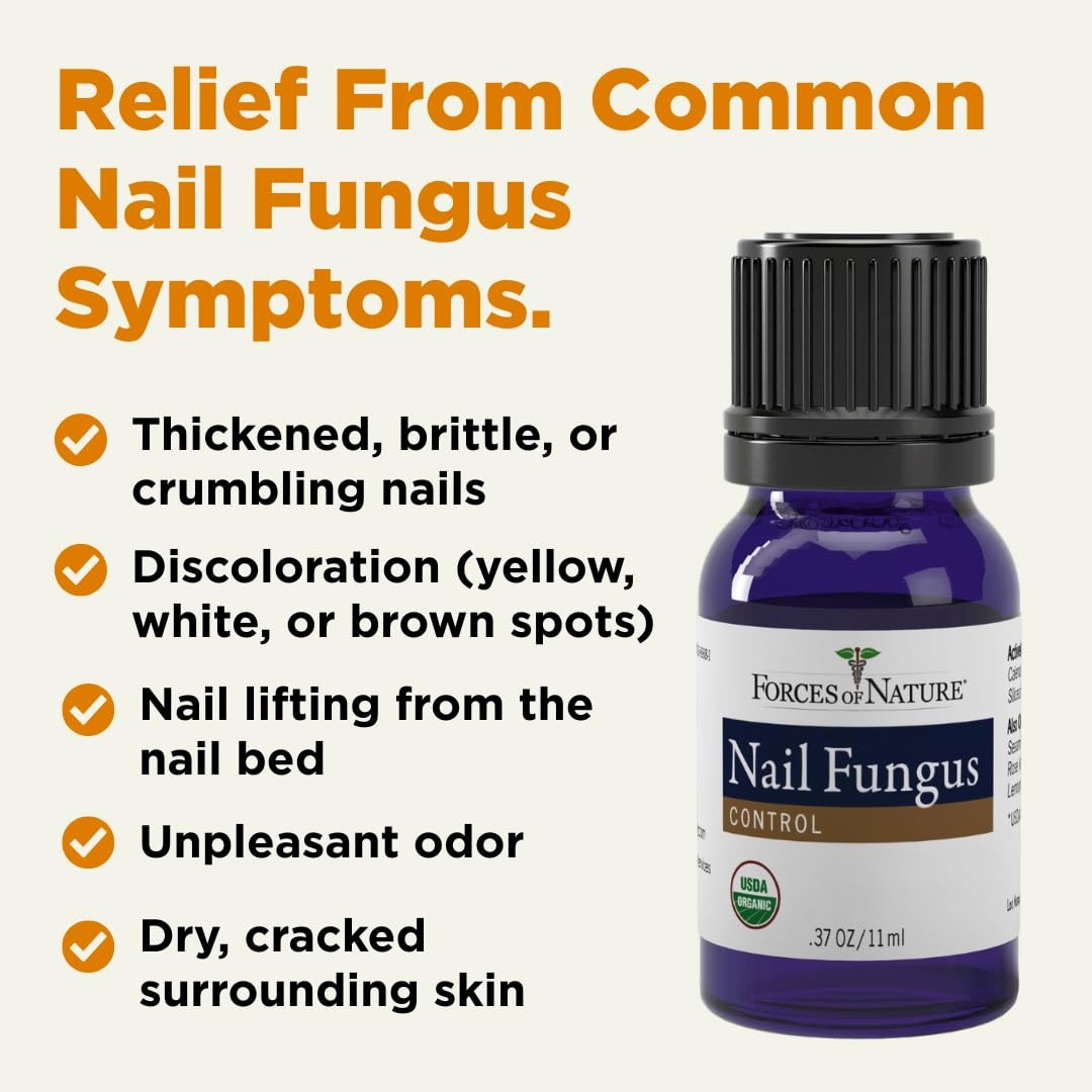 Forces Of Nature Toenail Nail Fungus Treatment Organic Antifungal Restores